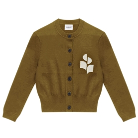 Isabel Marant Étoile Newton Cardigan, Khaki